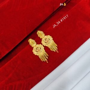 Elegant Micro Gold Polish  Earrings  - DN 1917