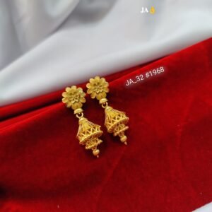 Classic Daily Wear Gold Polish Jhumka DN- 1968