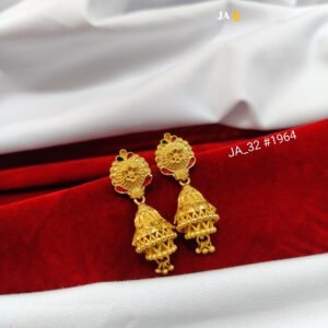 Classic Daily Wear Gold Polish Jhumka DN- 1964