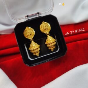 Classic Daily Wear Gold Polish Jhumka DN- 1962