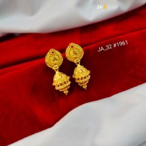 Classic Daily Wear Gold Polish Jhumka DN- 1961