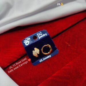 AD Stone Elegance in Rose Gold Finish DN- 2142