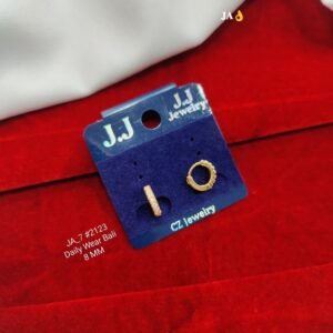 AD Stone Elegance in Rose Gold Finish DN-2123