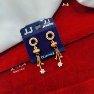 AD Stone Elegance in Rose Gold Finish DN-2118