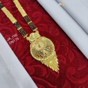 One Gram Gold Plated Party Wear Mangalsutra DN -179
