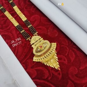 One Gram Gold Plated Party Wear Mangalsutra DN -177