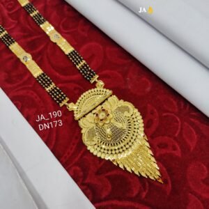 One Gram Gold Plated Party Wear Mangalsutra DN -173