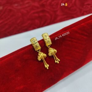 Gold-Toned Dangle Earrings DN- 2020