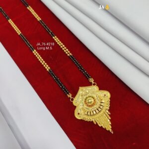 One Gram Gold Plated Party Wear Mangalsutra DN -218