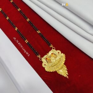 One Gram Gold Plated Party Wear Mangalsutra DN -219