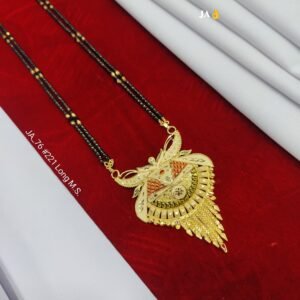 One Gram Gold Plated Party Wear Mangalsutra DN -221
