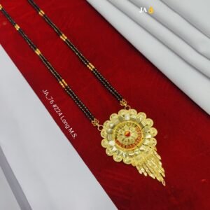 One Gram Gold Plated Party Wear Mangalsutra DN -224