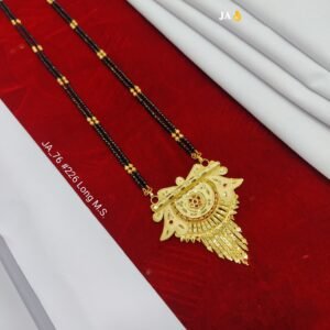One Gram Gold Plated Party Wear Mangalsutra DN -226