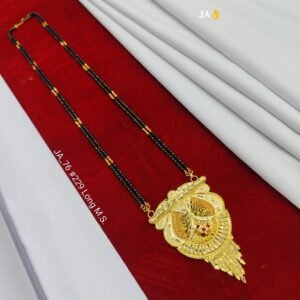 One Gram Gold Plated Party Wear Mangalsutra DN -229