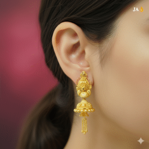 Elegance Gold-Plated Long Earrings - DN  2290