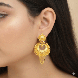 Elegance Gold-Plated Long Earrings - DN  2296