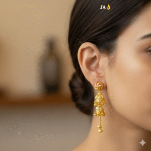 Daily Wear Micro Gold Plated Earrings - 2207