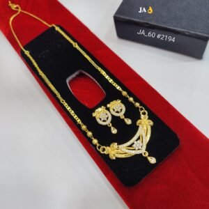 Daily Wear Mangalsutra with Earrings – DN 2194