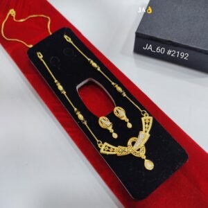 Daily Wear Mangalsutra with Earrings – DN 2192