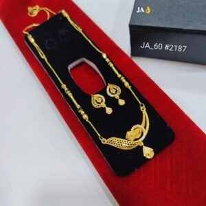 Daily Wear Mangalsutra with Earrings – DN 2187