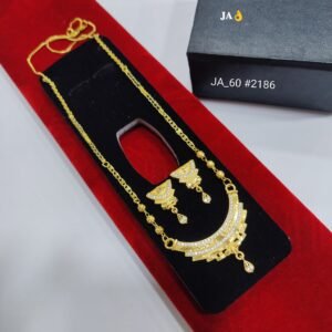 Daily Wear Mangalsutra with Earrings – DN 2186