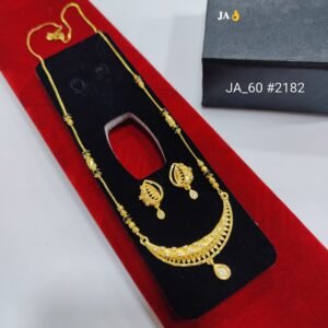 Daily Wear Mangalsutra with Earrings – DN 2182
