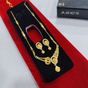 Daily Wear Mangalsutra with Earrings – DN 2178
