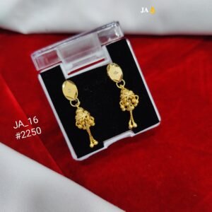 Elegant Gold-Toned Daily Wear Earrings – DN 2250