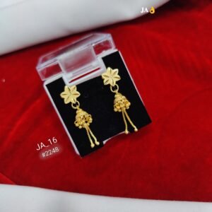 Elegant Gold-Toned Daily Wear Earrings – DN 2248