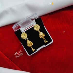 Elegant Gold-Toned Daily Wear Earrings – DN 2247