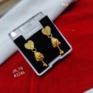 Elegant Gold-Toned Daily Wear Earrings – DN 2246
