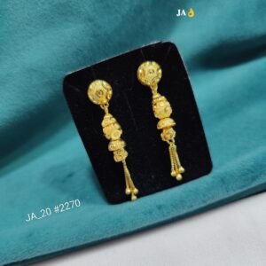 Elegant Gold-Toned Daily Wear Earrings – DN 2270