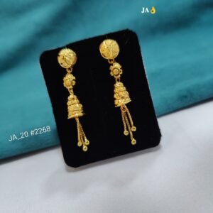 Elegant Gold-Toned Daily Wear Earrings – DN 2268