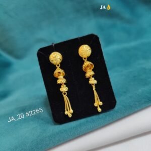 Elegant Gold-Toned Daily Wear Earrings – DN 2265