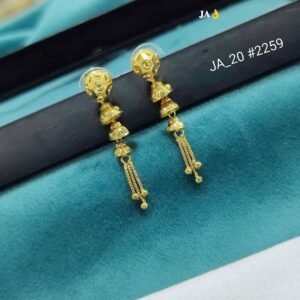 Elegant Gold-Toned Daily Wear Earrings – DN 2259