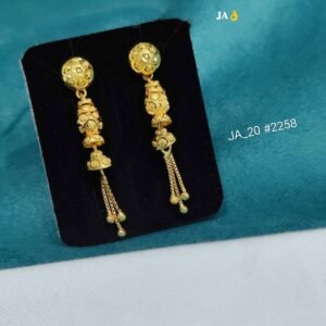 Elegant Gold-Toned Daily Wear Earrings – DN 2258
