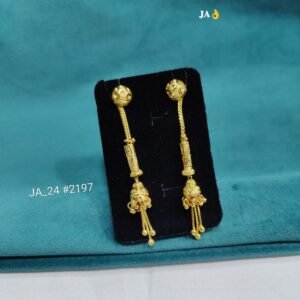 Elegant Gold-Toned Daily Wear Earrings – DN 2197
