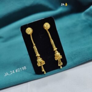 Elegant Gold-Toned Daily Wear Earrings – DN 2198