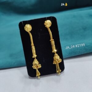 Elegant Gold-Toned Daily Wear Earrings – DN 2199