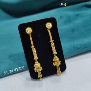 Elegant Gold-Toned Daily Wear Earrings – DN 2200