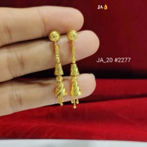 Daily Wear Micro Gold Plated Earrings - 2277