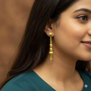 Daily Wear Micro Gold Plated Earrings - 2275