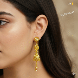 Daily Wear Micro Gold Plated Earrings - 2241