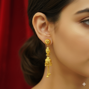Daily Wear Micro Gold Plated Earrings - 2245