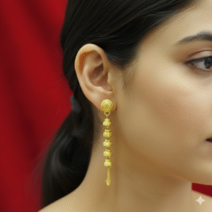 Daily Wear Micro Gold Plated Earrings - 2274