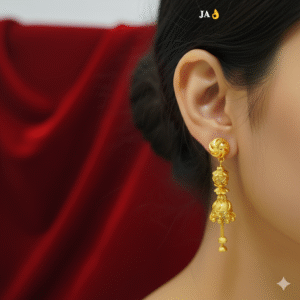 Daily Wear Micro Gold Plated Earrings - 2271