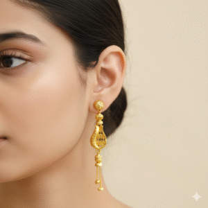 Daily Wear Micro Gold Plated Earrings - 2211