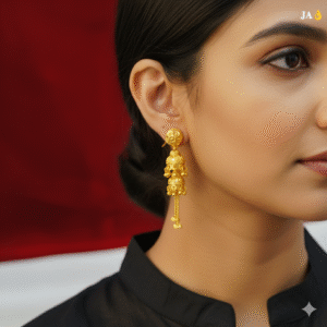 Daily Wear Micro Gold Plated Earrings - 2208
