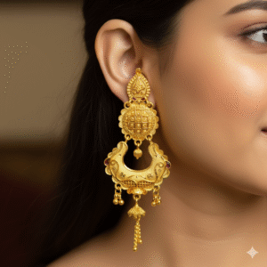 Chanbali Elegance Gold-Plated Long Earrings - DN 2280
