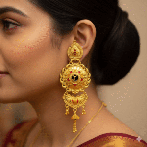 Chanbali Elegance Gold-Plated Long Earrings - DN 2281